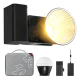 Iluminador Led Pocket Zhiyun Molus X60 Cob Bicolor 60w Combo Estrutura Preto Luz Branco-neutro 110v/220v