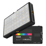 Iluminador Led Rgb Colbor Pl8r Hsi 360 Bateria Recarregável