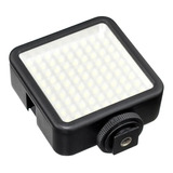 Iluminador Soleste W81 Mini Led Pra Câmera Luz Panel 6 5w