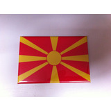 Ímã Da Bandeira Da Macedónia