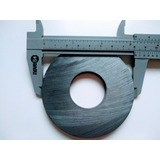 Imã De Ferrite 81mmx32mmx14mm Anel 2 Pçs
