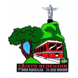 Imã De Geladeira Cristo Rio De Janeiro Brasil Lindo Souvenir