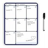 Imã De Geladeira Porta Recados Anotações Planner Com Caneta
