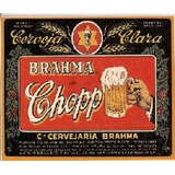Imã De Geladeira Rótulo Cerveja Brahma