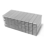 Imã De Neodímio Super Forte 40mm X 9mm X 2mm 100 Peças