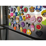 Imã Enfeite Geladeira 10un Desenho Frigobar Bonito Decoração