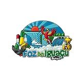 Imã Foz Do Iguaçu PR Cataratas - Ímã De Geladeira Emborrachado