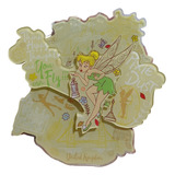 Imã Geladeira 3d Sininho Tinker Bell Epcot Disney Parks