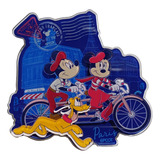 Imã Geladeira Mickey Minnie Mouse E Pluto Epcot Disney Parks