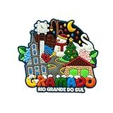 Imã Gramado RS - Imã De Geladeira Emborrachado