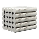 Ímã Neodímio N35 Disco 6x2mm Força 600g 100pçs