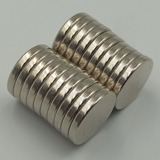 Imã Neodímio N35 Pastilha Magnética Moeda 18x2mm 100 Und