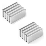 Ima Neodímio Super Imas Bloco 20x10x2 Mm N35 Sup 1 8 Kg 10pç