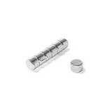 Ímã Neodímio Ø 4x3 Mm N35 50 Unidades