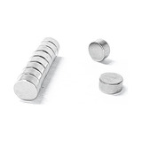 Ímã Neodímio Ø 6x3 Mm N35 20 Unidades