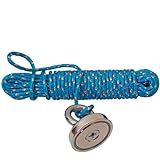 Imã Para Pesca Magnetica Até 80kg De Tração