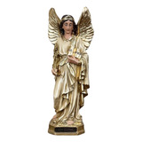 Imagem Anjo São Gabriel Arcanjo 30cm Resina Barroco