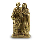 Imagem De Sagrada Família 40 Cm Ouro Inquebrável