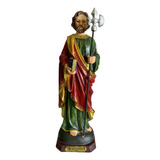 Imagem De São Judas Tadeu Santo Em Resina Especial 31 Cm Cor Colorido