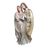 Imagem Escultura Sagrada Família Presépio Natal Jesus 44cm