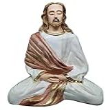Imagem Estátua Jesus Cristo Meditando 22