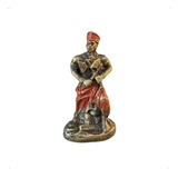Imagem Estátua Orixá Xangô 10cm Umband Candomblé