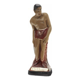 Imagem Exú Calunga 25 Cm Gesso Escultura Umbanda Candomblé