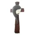 Imagem Face De Cristo 42cm Crucifixo Jesus Parede Olhar Deus