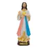 Imagem Jesus Misericordioso 15 Cm Enfeite Resina Cor Branca