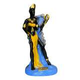 Imagem Mini Oxum Realista Umbanda Candomble Cor Amarelo