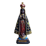 Imagem Nossa Senhora Aparecida Resina 13cm Cor Colorida