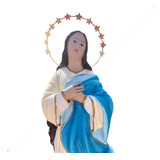 Imagem Nossa Senhora Conceição Gesso C Auréola 40cm