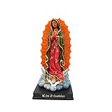 Imagem Nossa Senhora De Guadalupe Escultura De Resina 20 Cm