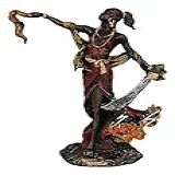 Imagem Orixá Iansã Mãe Umbanda Paixão Enfeite Estátua Resina