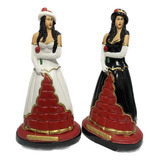 Imagem Pomba Gira Rainha Do Cabaré De Gesso 23cm Umbanda