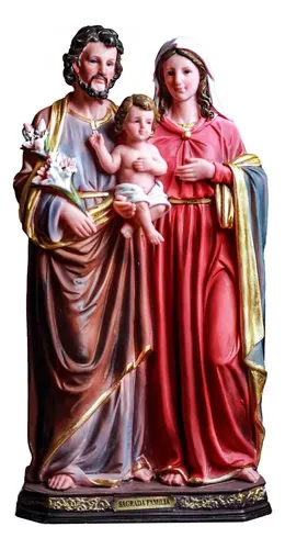 Imagem Sagrada Familia Resina