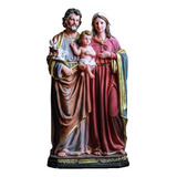 Imagem Sagrada Família Resina 30cm Importada
