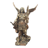 Imagem São Gabriel Arcanjo Resina 23 X 16 Cm Anjo Mensageiro