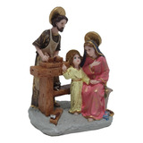 Imagem São José Operário Carpinteiro C Família Resina