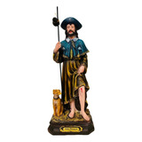 Imagem São Roque 30 Cm Resina Premium Cor Colorido