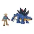 Imaginext Jurassic World Estegossauro E Dr. Toy