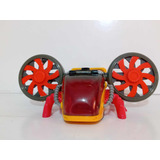 Imaginext Sky Racers Aviao Helicoptero Vespa Em Ótimo Estado