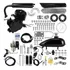 Imbatível   Motor P  Bicicleta Motorizada 80cc Cor Prateado