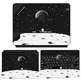 IMMOENUC Película Colorida 4 Em 1 Para IPad Air M2 2024 33 0 Cm IPad Pro 32 8 Cm Magic Keyboard Película Adesiva Protetora De Corpo Inteiro Com Capa De Teclado Para IPad Pro 12 9 6 5 4 3