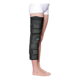Imobilizador 60cm Largo Para Joelho Fixo Médio Tamanho M Artrose Artrite Cor Preto