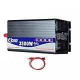 Imp Inversor De 1500W 3500W 12V Para 110V Onda Senoidal Pura