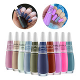 Impala Cor Da Sua Moda Kit C 10 Esmaltes Atacado Lançamento