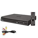 Impecca Compact DVD Player - Digital DVD Player Com Controle Remoto E Built-in PAL-NTSC Sistema- Entrada USB Leitor De DVD -DVHP9109-