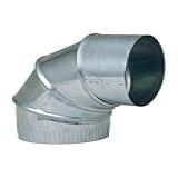 Imperial Manufacturing GIDDS-131469 8- Galvanizado 90 Graus Ajustável Cotovelo Calibre 28