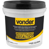 Impermeabilizante Asfáltico 3 6 L Vonder